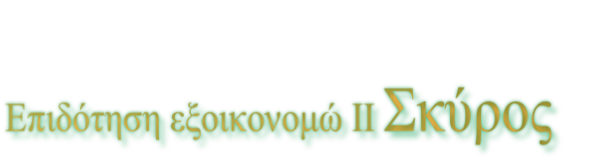 Επιδότηση εξοικονομώ ΙΙ Σκύρος