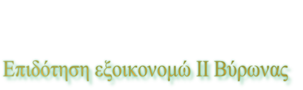 Επιδότηση εξοικονομώ ΙΙ Βύρωνας