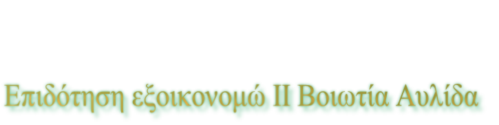 Επιδότηση εξοικονομώ ΙΙ Βοιωτία Αυλίδα